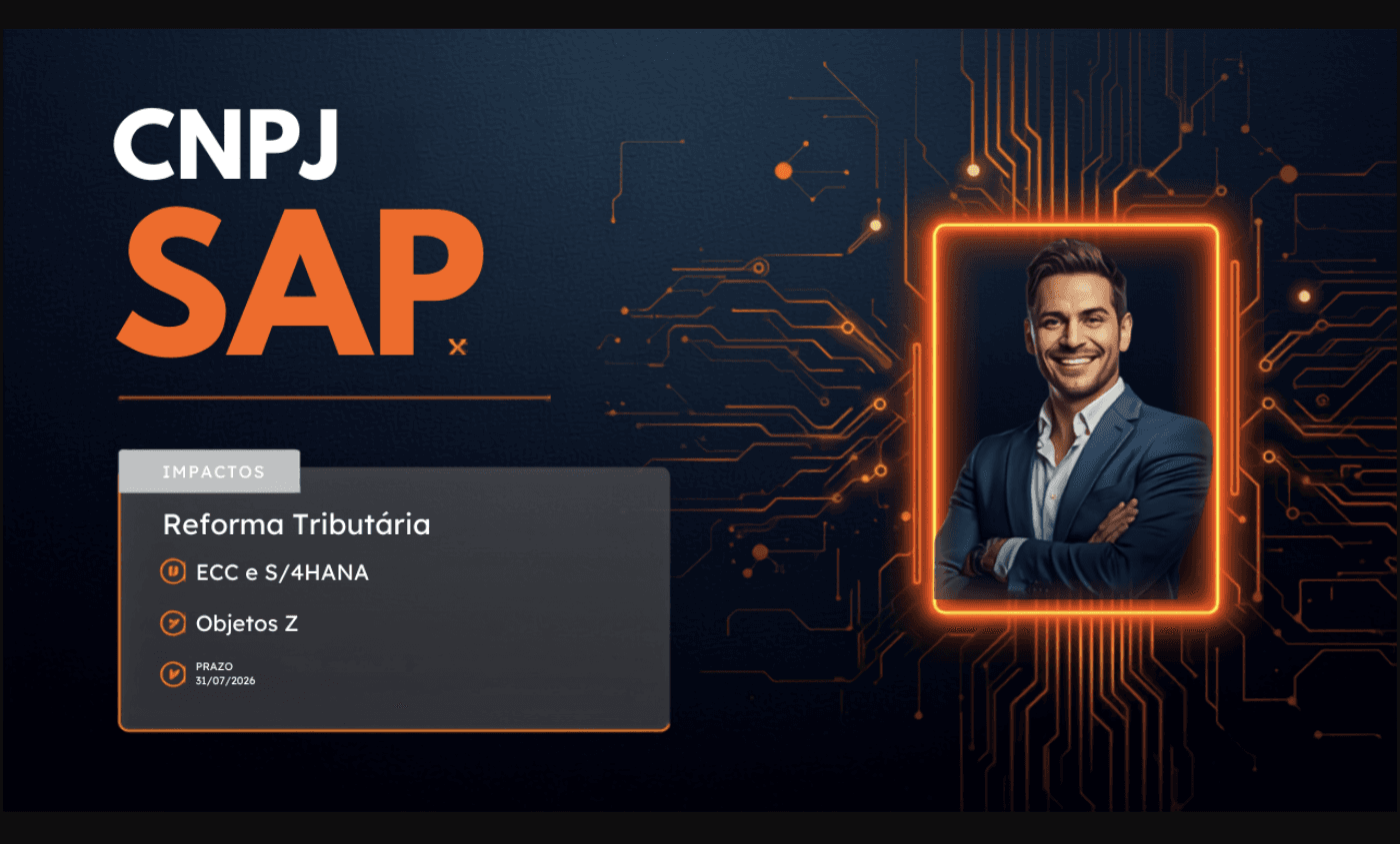 CNPJ Alfanumérico no SAP - Reforma Tributária
